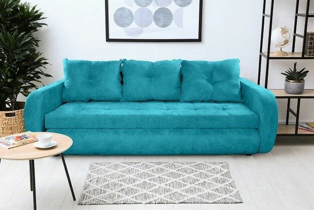 dormitor turcoaz cu gri combinatii culori