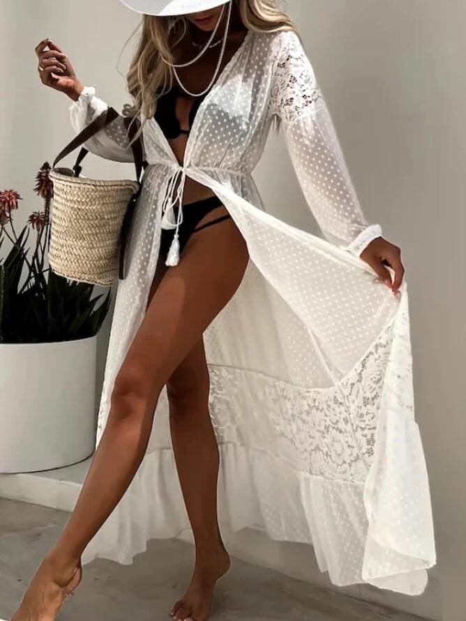 Rochii de plaja lungi modele deosebite 2023