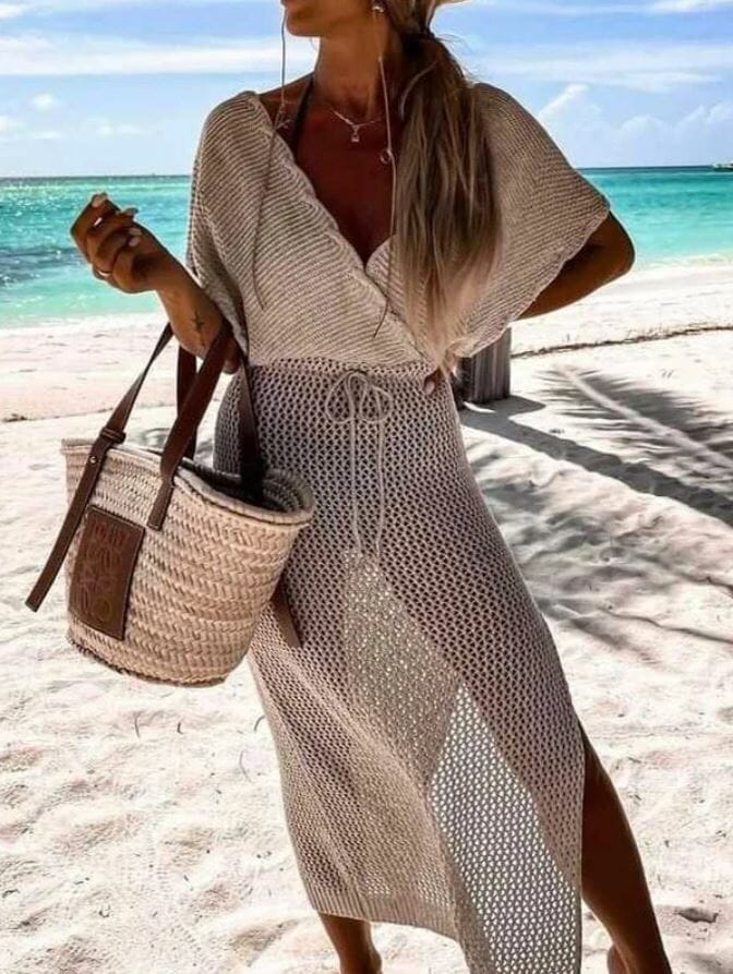 Rochie de plaja eleganta Marble Beach Thassos