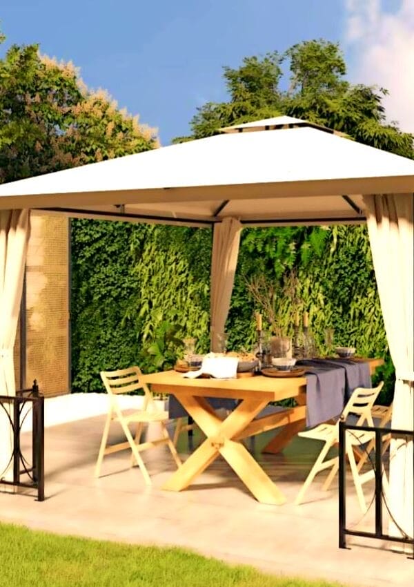 Instalarea unui acoperis de schimb pentru pavilion